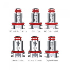 Smok RPM Coil Çeşitleri: MTL, Mesh, Quartz, Triple Coil Bobinler