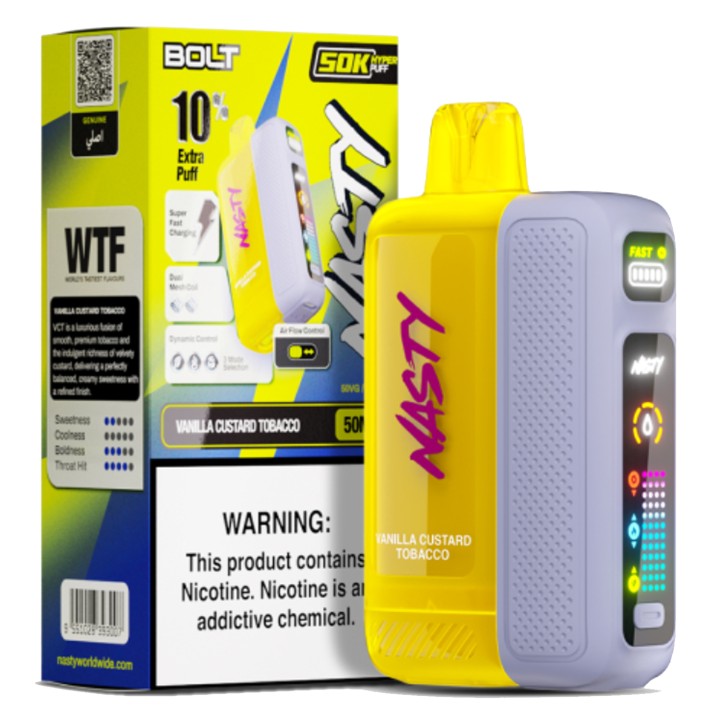 Nasty Bolt 50K Puff Kullan At