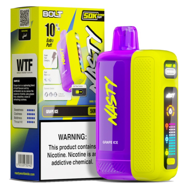 Nasty Bolt 50K Puff Kullan At