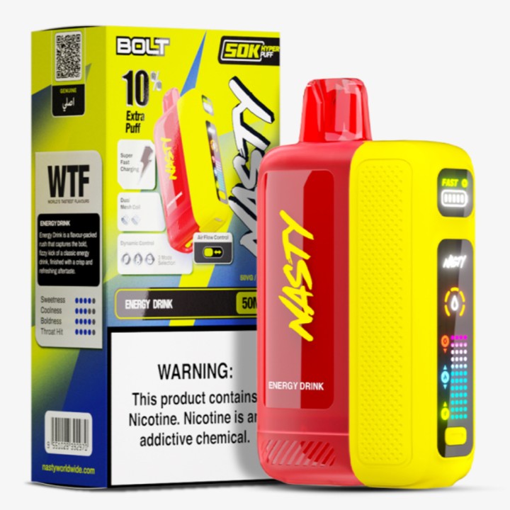 Nasty Bolt 50K Puff Kullan At