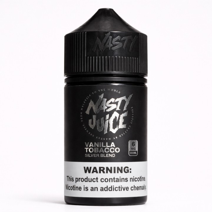 Nasty Juice Silver Blend Vanilla Tobacco E Likit 60 ML
