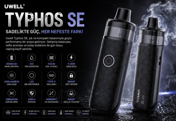 Uwell Typhos SE Hangi Kartuş Kullanır?